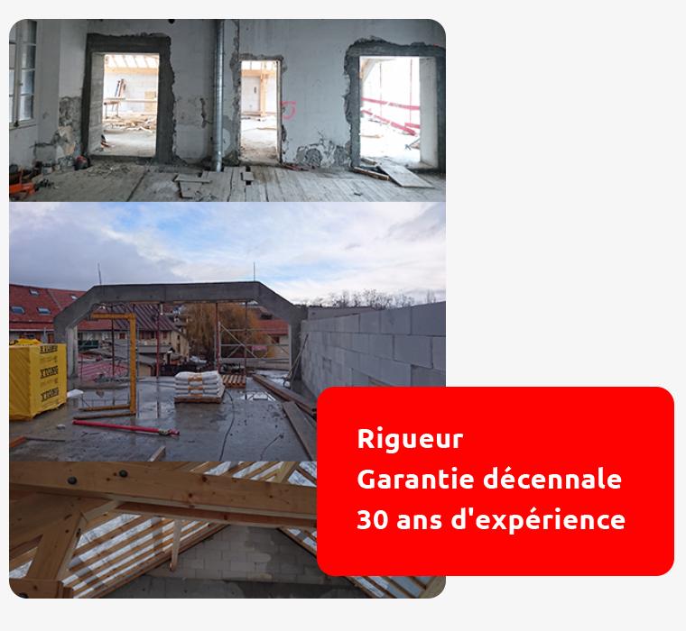 Travaux de rénovation à Gap